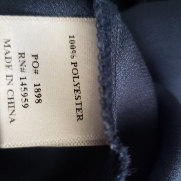 NO AN Long blue Slip Dress gown silky  Women's Ladies Size Small - Picture 10 of 11